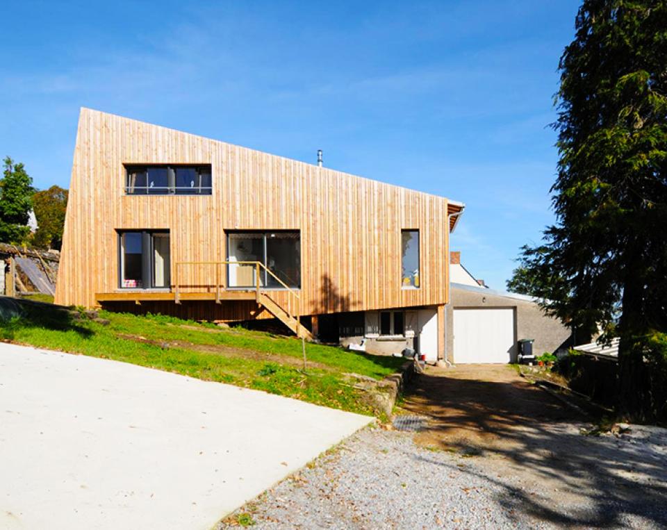 Construction d’une maison basse consommation à Oudon 44